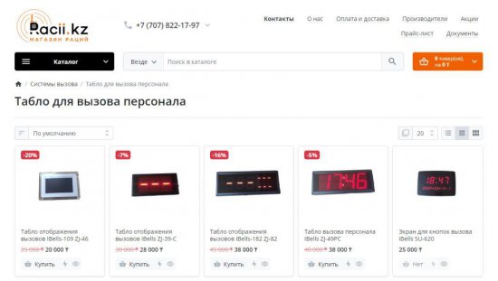 Табло для вызова персонала: эффективное средство оптимизации работы